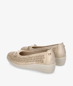 Mujer Amarpies Bailarinas 30120 en beige