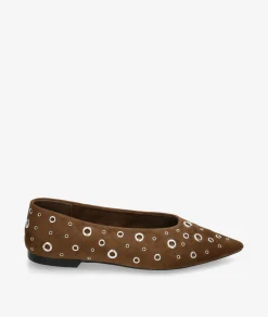 Mujer pabloochoa.shoes Bailarinas CORINA M5610 en topo