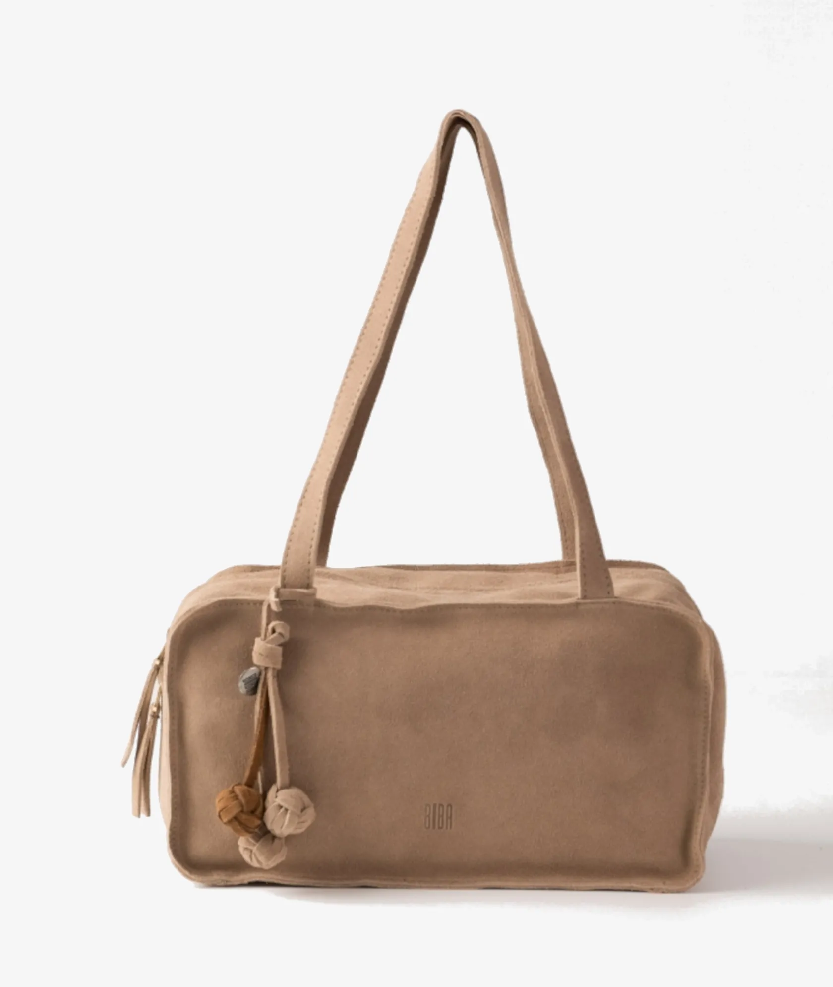Mujer Biba Bolso de piel BLI1L BLAINE en serraje taupe