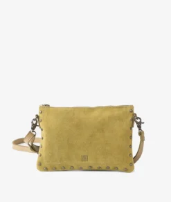 Mujer Biba Bolso de piel PRR1L PERRY en serraje mostazo