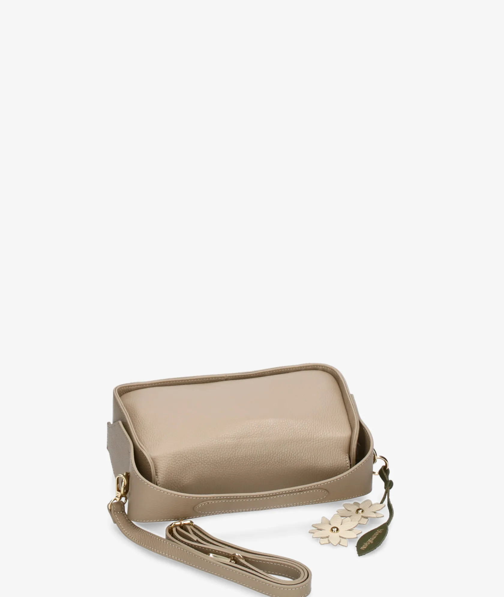 Mujer pabloochoa.shoes Bolso de piel BLOOM - FIN BLOOM GAIA en topo