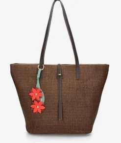 Mujer bloom&you Bolso de rafia bloom&you IT BASKET en marrón