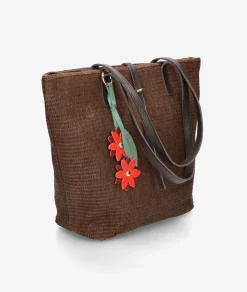 Mujer bloom&you Bolso de rafia bloom&you IT BASKET en marrón