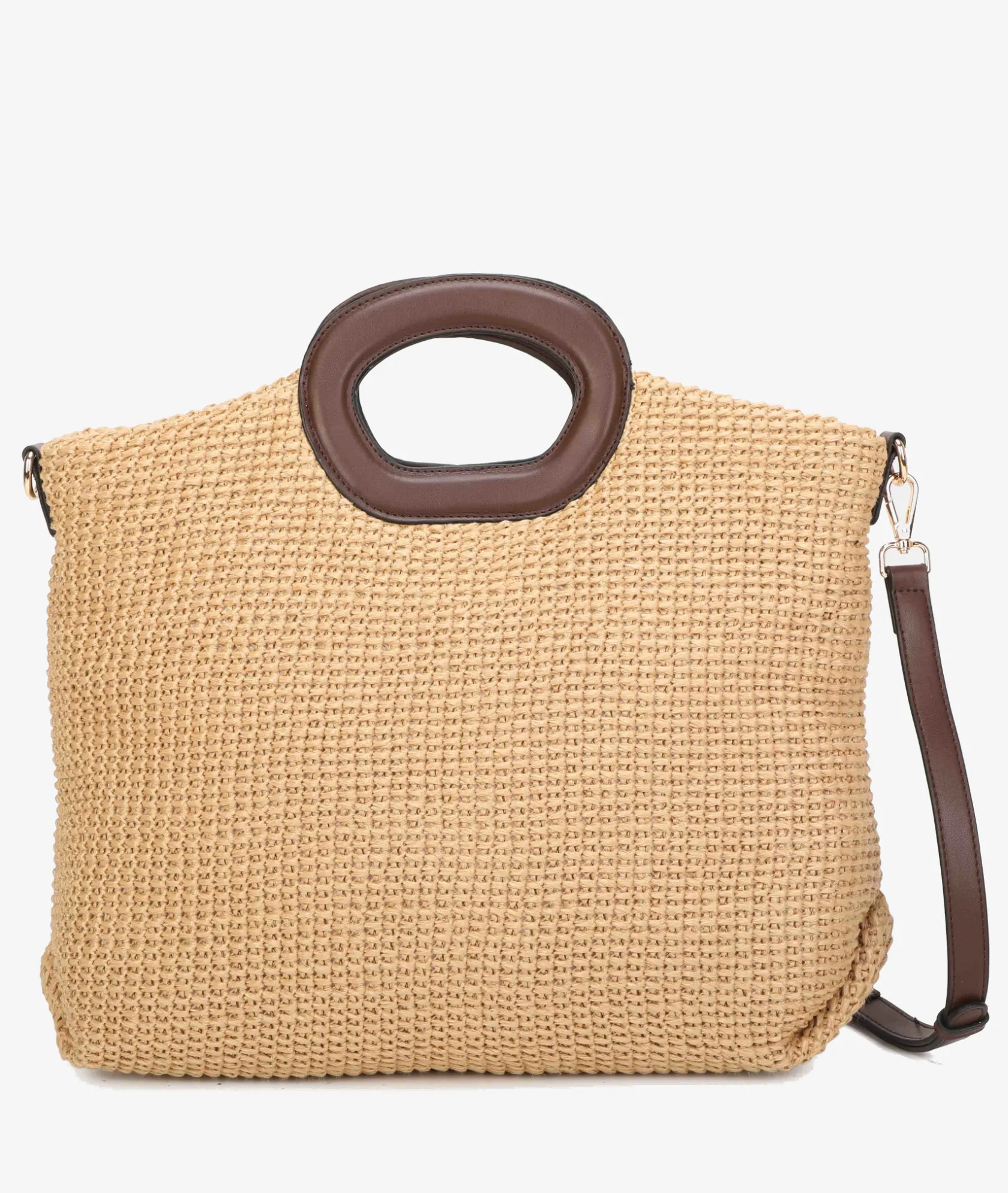 Mujer pabloochoa.shoes Bolso de rafia 20950 en camel
