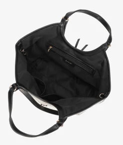 Mujer pabloochoa.shoes Bolso de rafia 21023 en negro