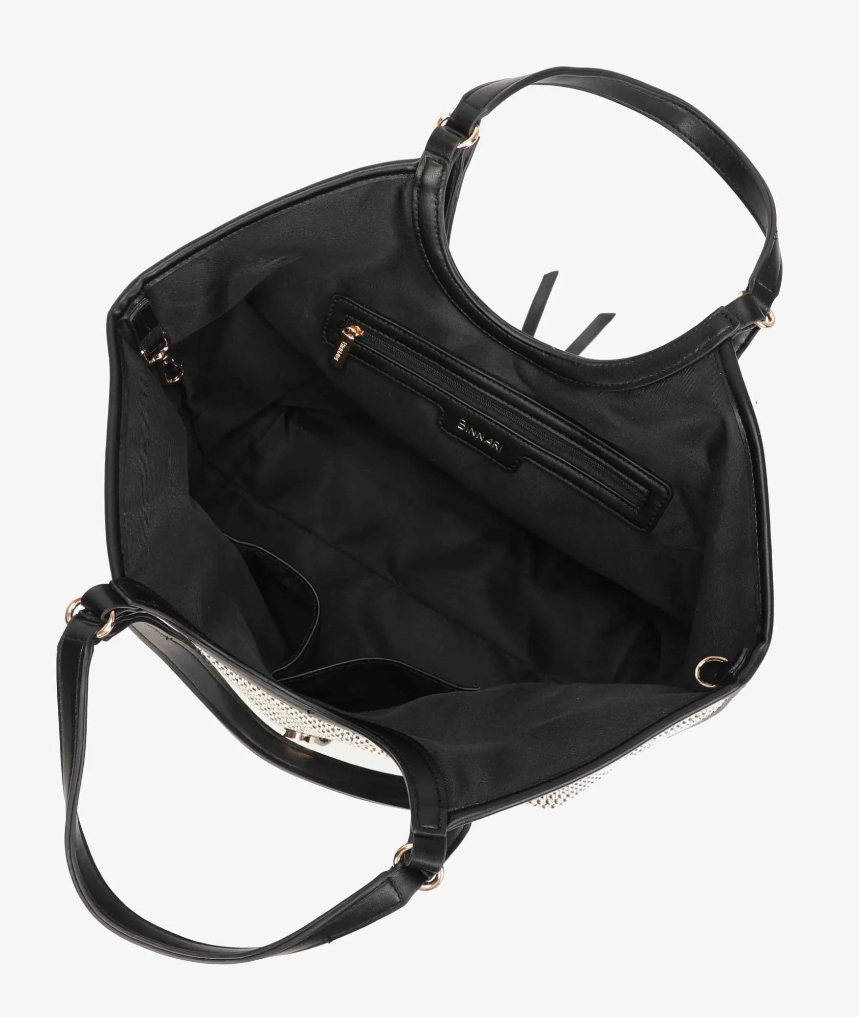 Mujer pabloochoa.shoes Bolso de rafia 21023 en negro