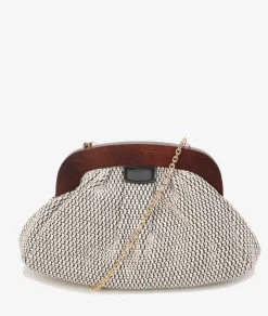 Mujer pabloochoa.shoes Bolso de rafia 21021 en negro