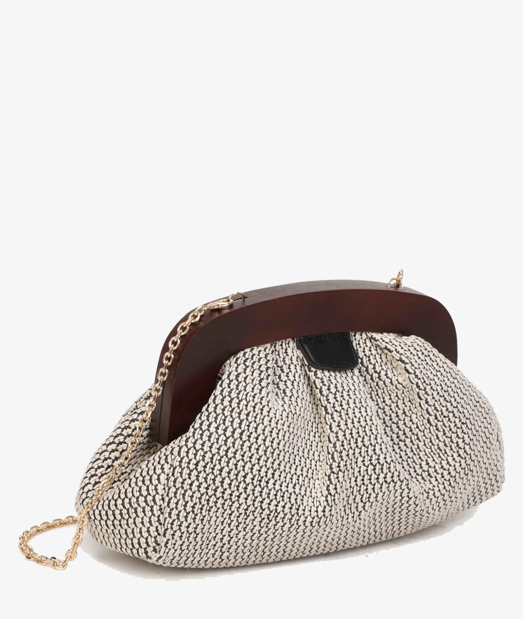 Mujer pabloochoa.shoes Bolso de rafia 21021 en negro
