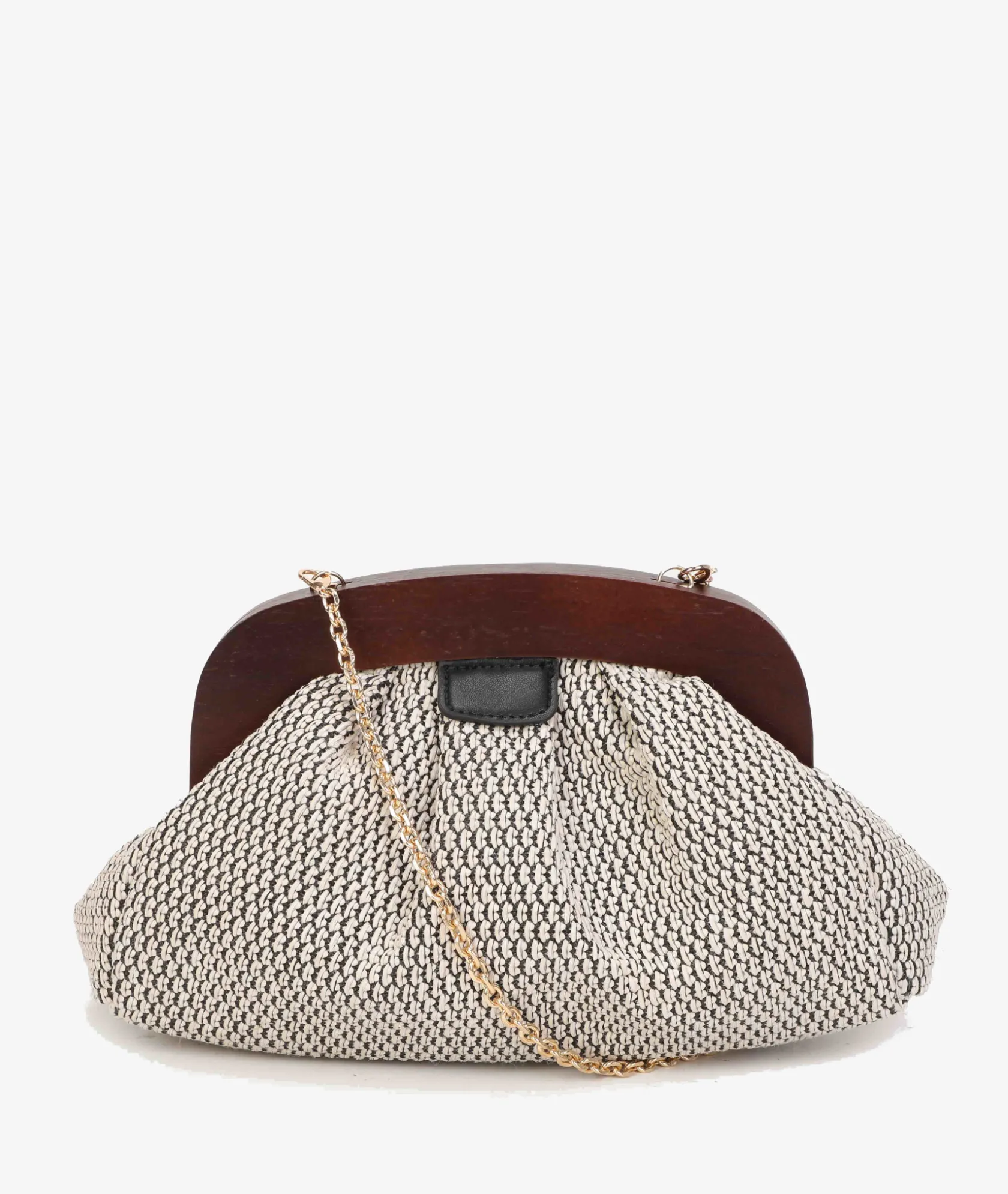 Mujer pabloochoa.shoes Bolso de rafia 21021 en negro