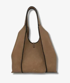 Mujer Martina K Bolso 7826 en serpiente taupe