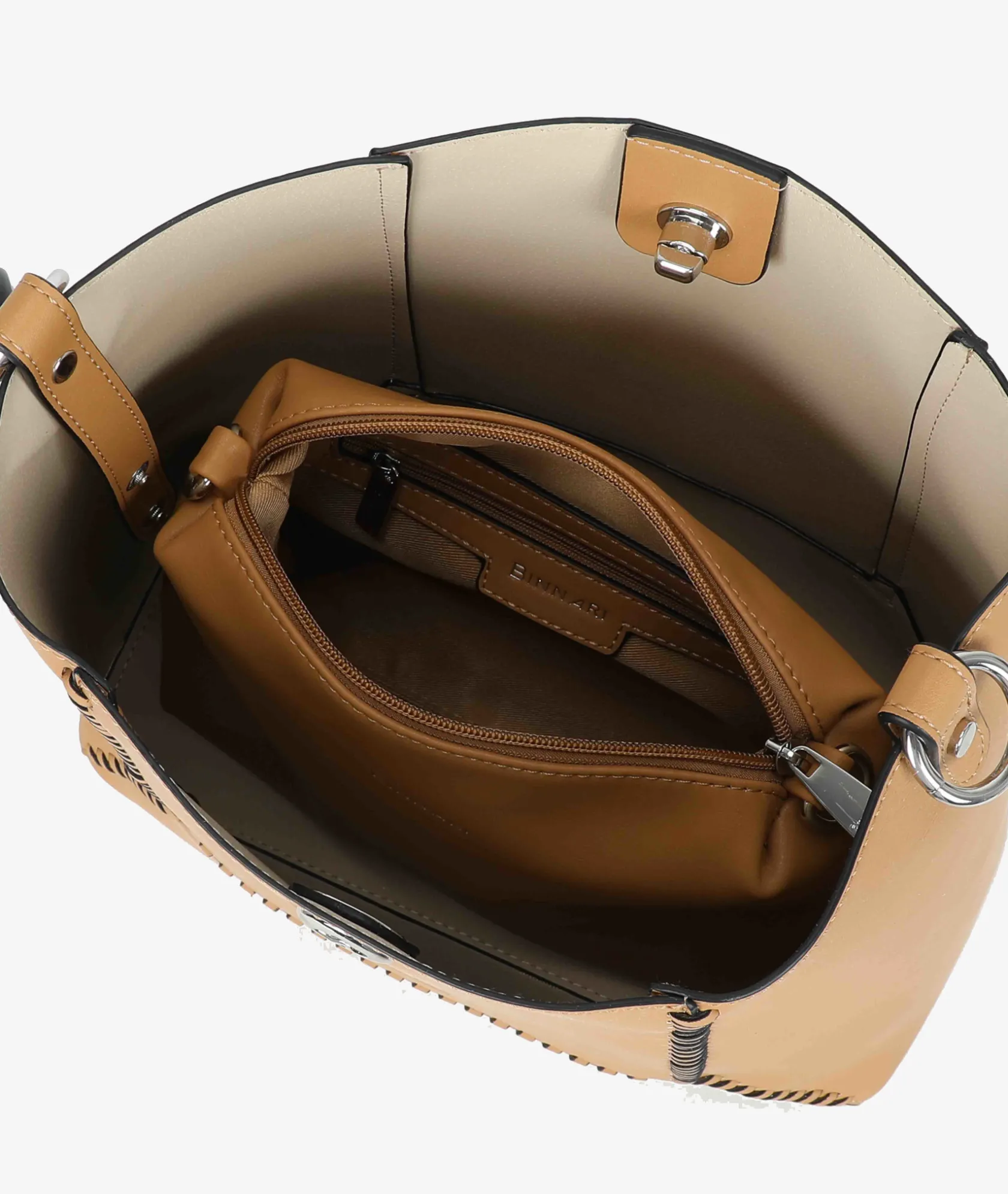 Mujer pabloochoa.shoes Bolso 21142 en camel