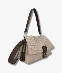 Mujer Martina K Bolso textil 25025 en beige