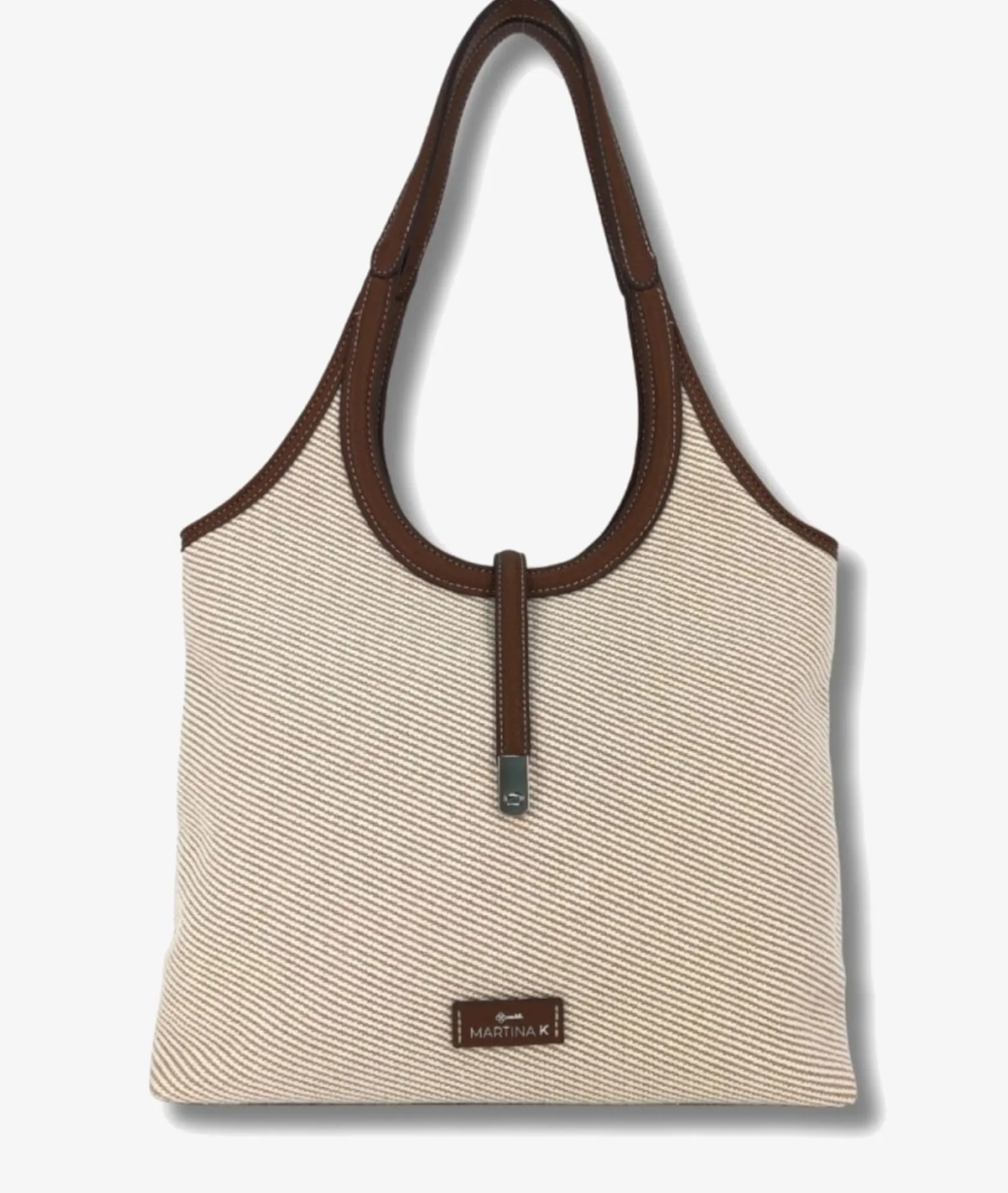 Mujer Martina K Bolso textil 8612 en beige