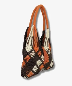 Mujer Martina K Bolso textil 9701 en marrón