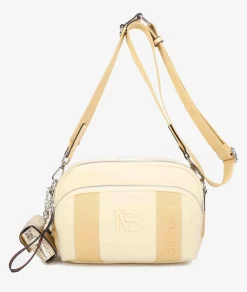 Mujer pabloochoa.shoes Bolso textil 21061 en mostaza