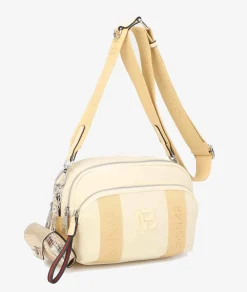 Mujer pabloochoa.shoes Bolso textil 21061 en mostaza