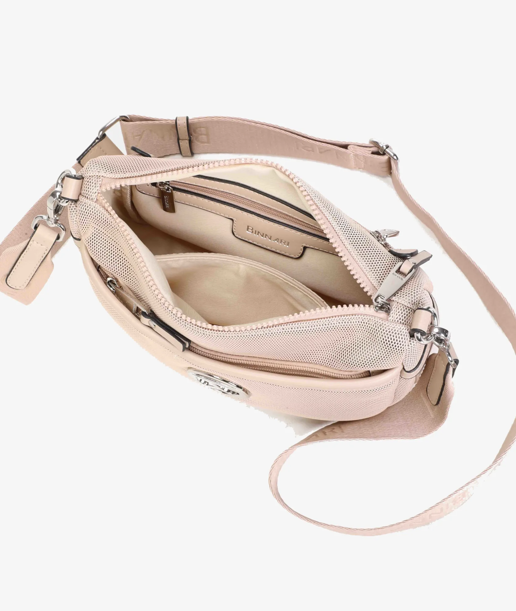 Mujer pabloochoa.shoes Bolso textil 21070 en beige