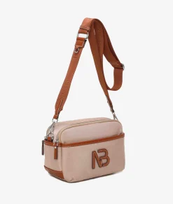 Mujer pabloochoa.shoes Bolso textil 21180 en camel