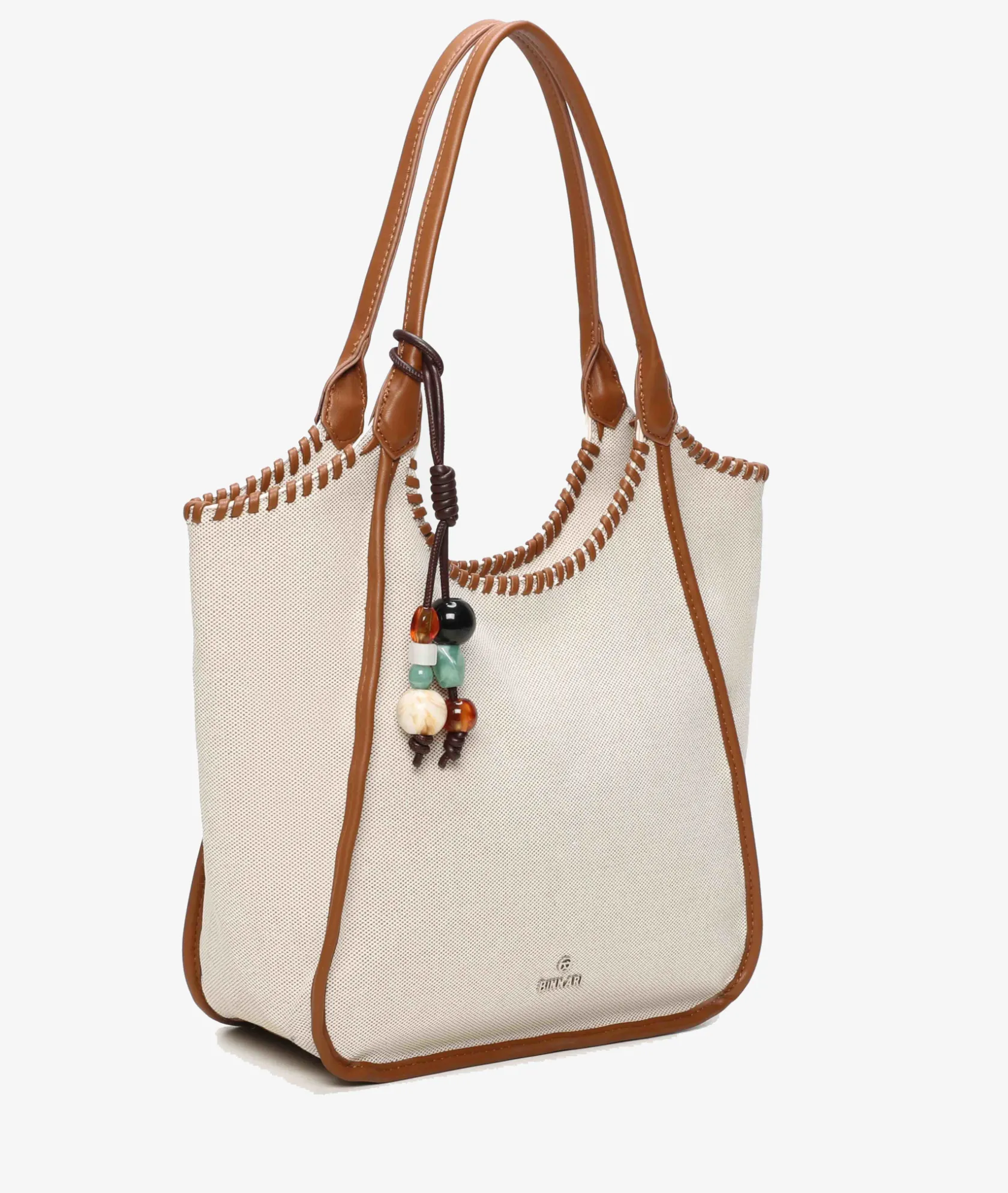 Mujer pabloochoa.shoes Bolso textil 21112 en beige