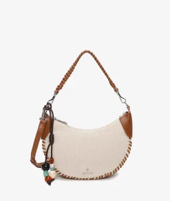 Mujer pabloochoa.shoes Bolso textil 21110 en beige