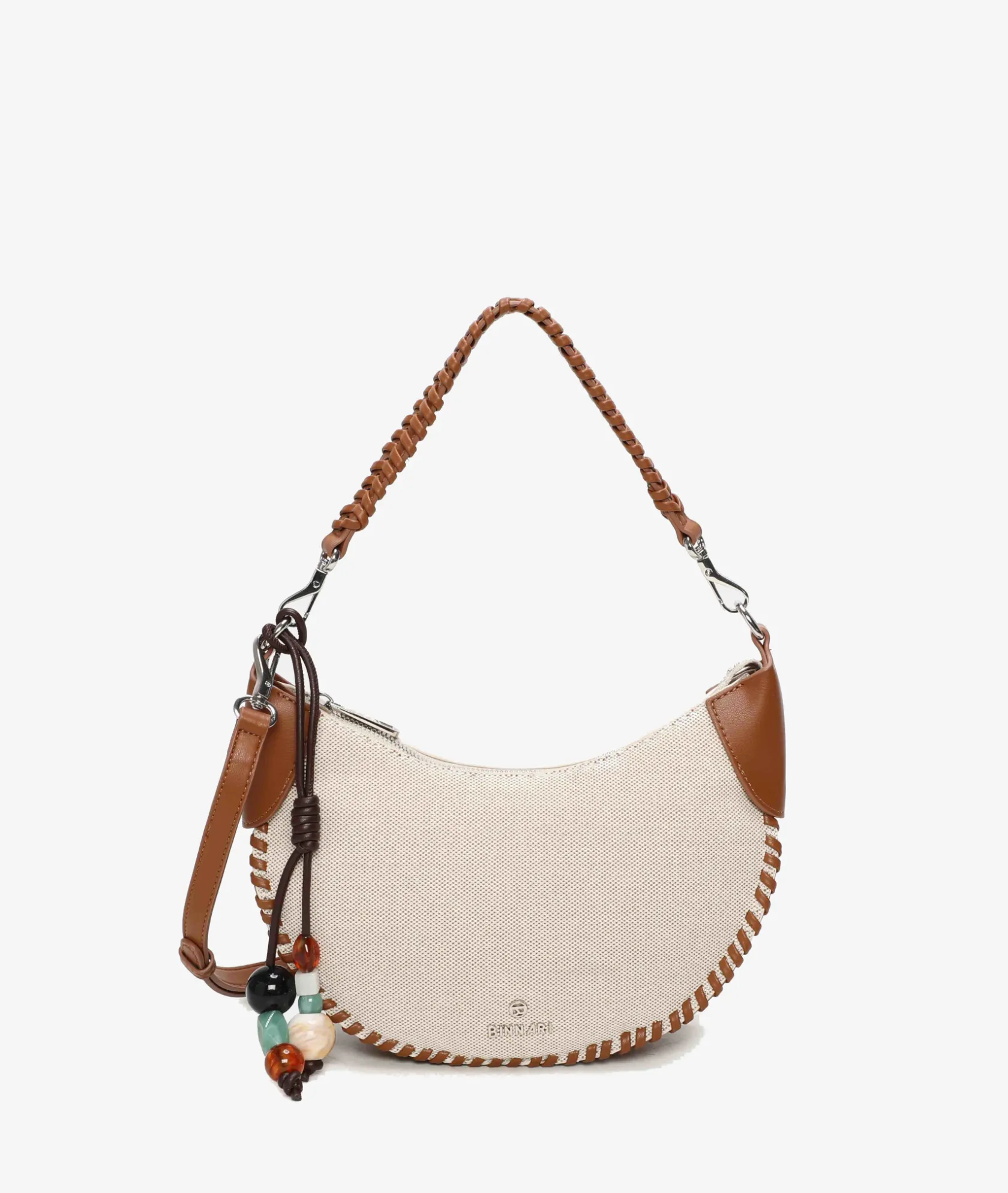 Mujer pabloochoa.shoes Bolso textil 21110 en beige