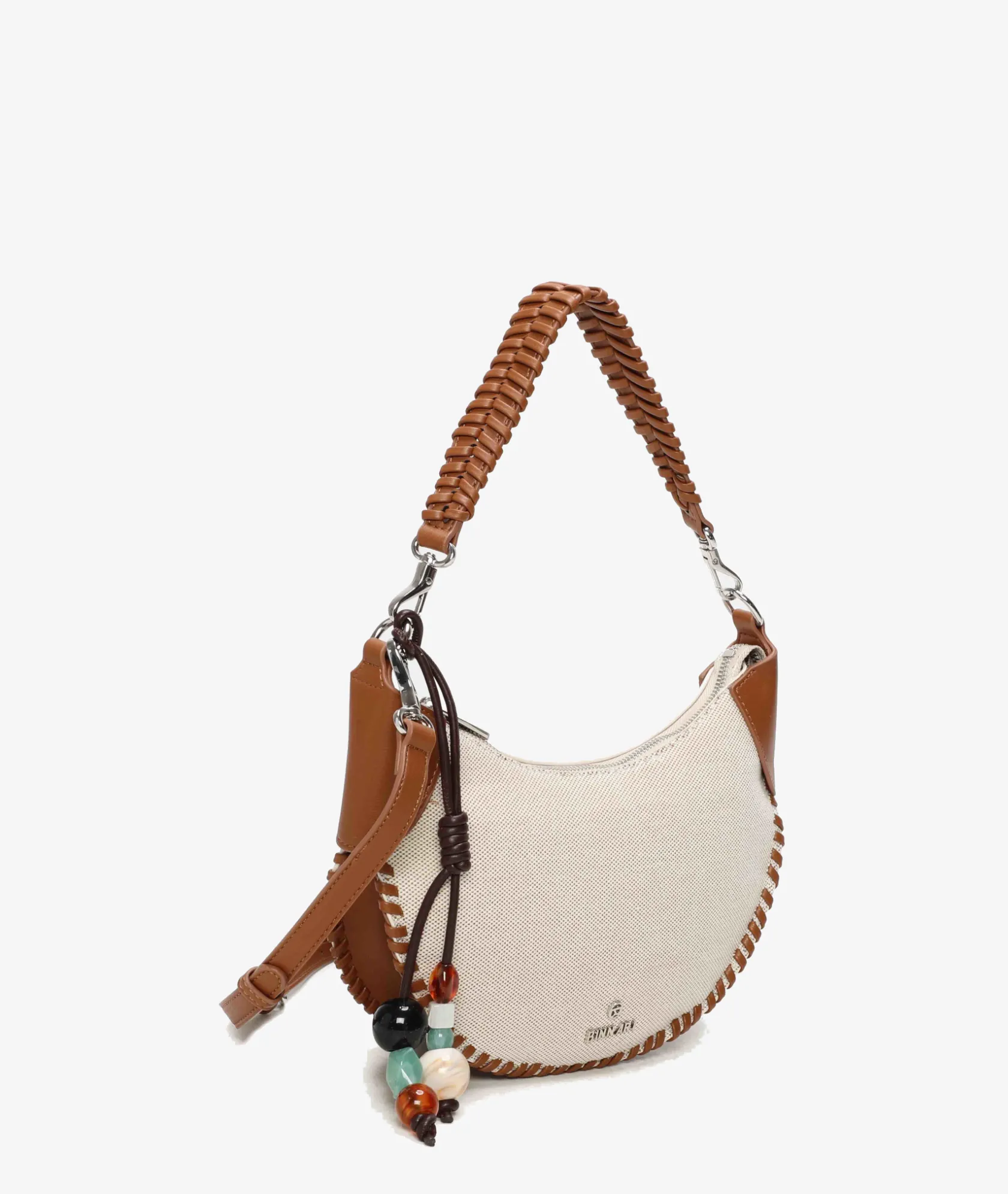 Mujer pabloochoa.shoes Bolso textil 21110 en beige