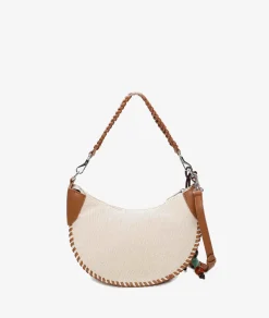 Mujer pabloochoa.shoes Bolso textil 21110 en beige