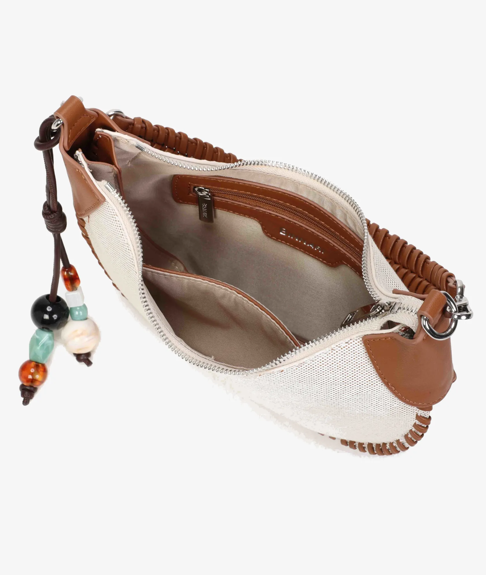 Mujer pabloochoa.shoes Bolso textil 21110 en beige