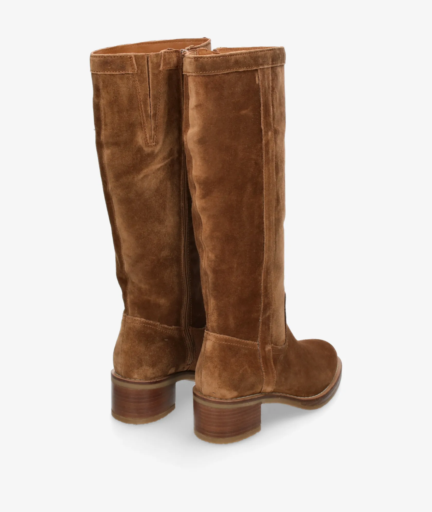 Mujer Alpe Botas 2615 en serraje cuero