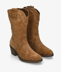 Mujer pabloochoa.shoes Botas EVA PARIS 29765 en serraje cuero