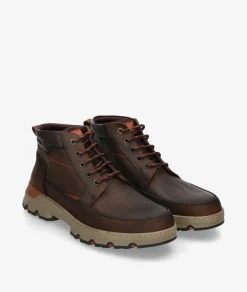 Hombre Fluchos Botas F1844 en nobuck marrón