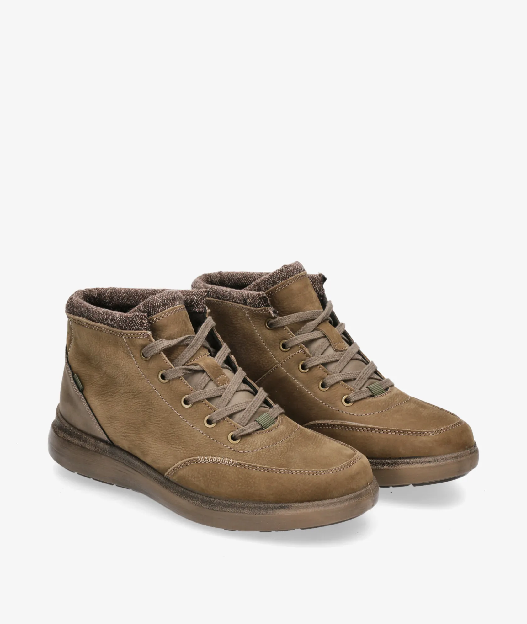 Hombre Imac Botas 652010 en nobuck taupe