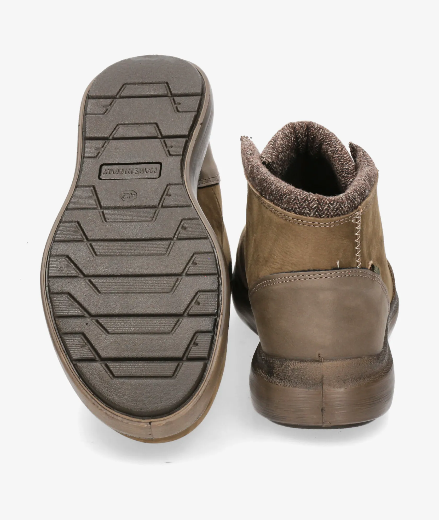 Hombre Imac Botas 652010 en nobuck taupe
