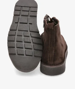 Hombre Kénnebec Botas 551 CREMALLERA en serraje