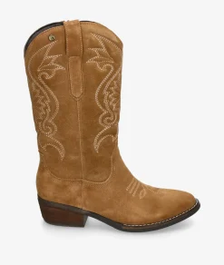 Mujer pabloochoa.shoes Botas SS820 en serraje camel