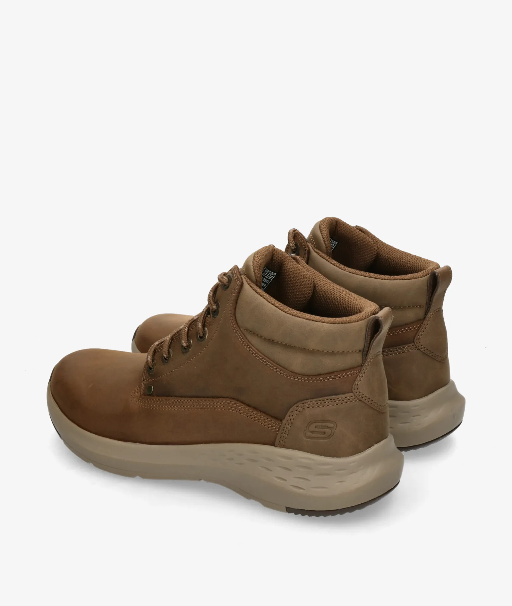 Hombre Skechers Botas 205175 en cuero