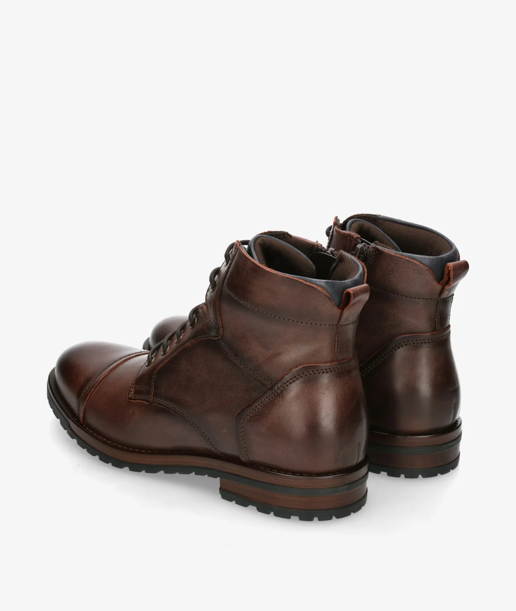 Hombre Traveris Botas LOR49-4669 en marrón