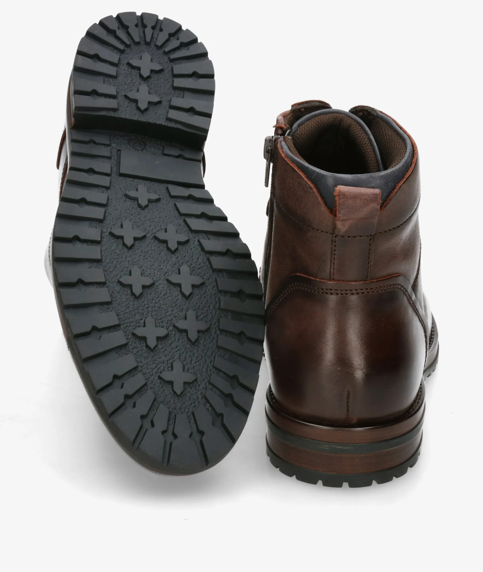 Hombre Traveris Botas LOR49-4669 en marrón