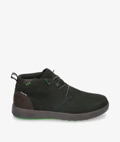 Hombre Walk in Pitas Botas JAYA en serraje kaki