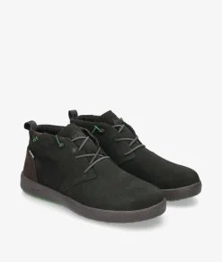 Hombre Walk in Pitas Botas JAYA en serraje kaki