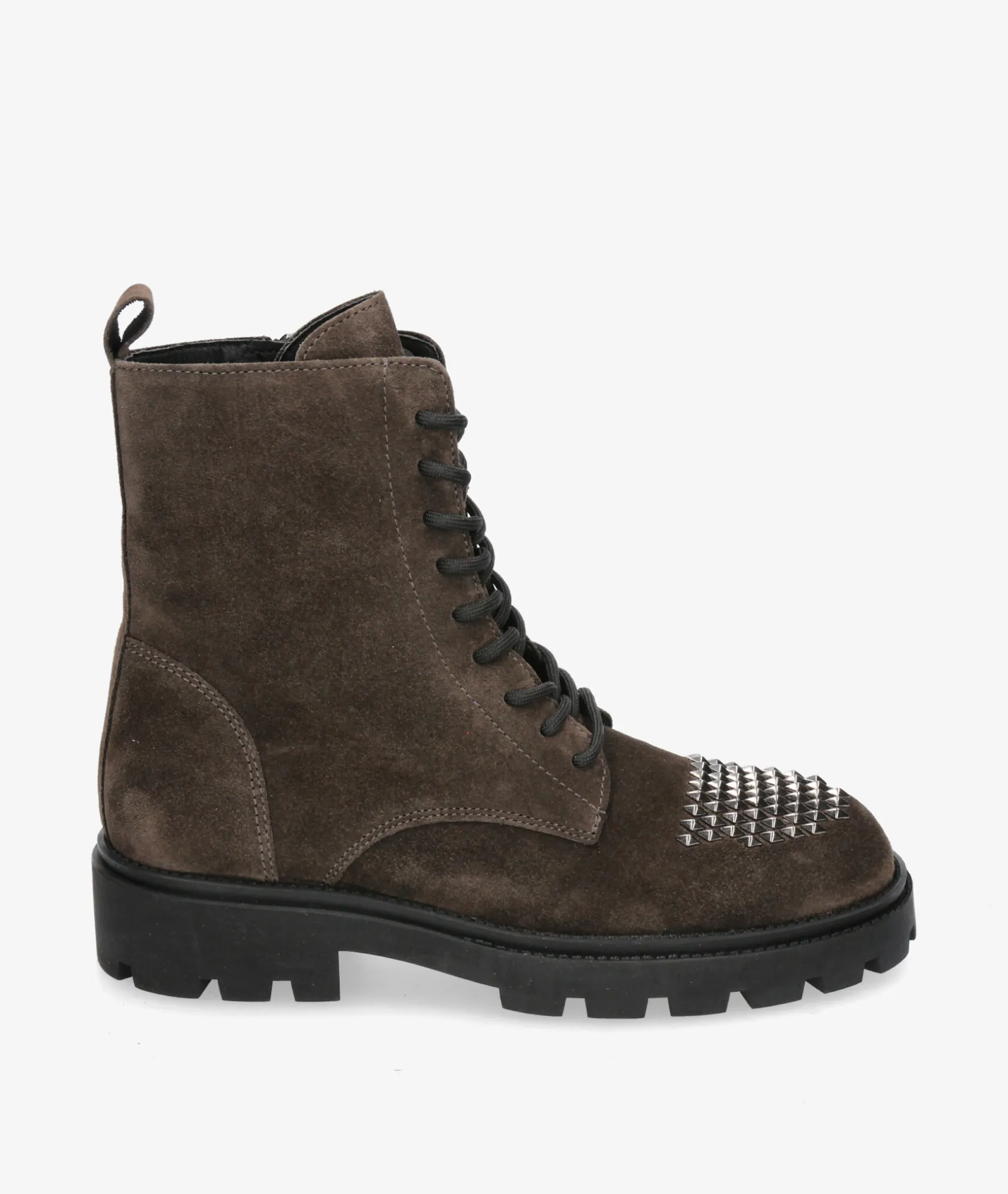 Mujer Alpe Botines 5307 en serraje gris