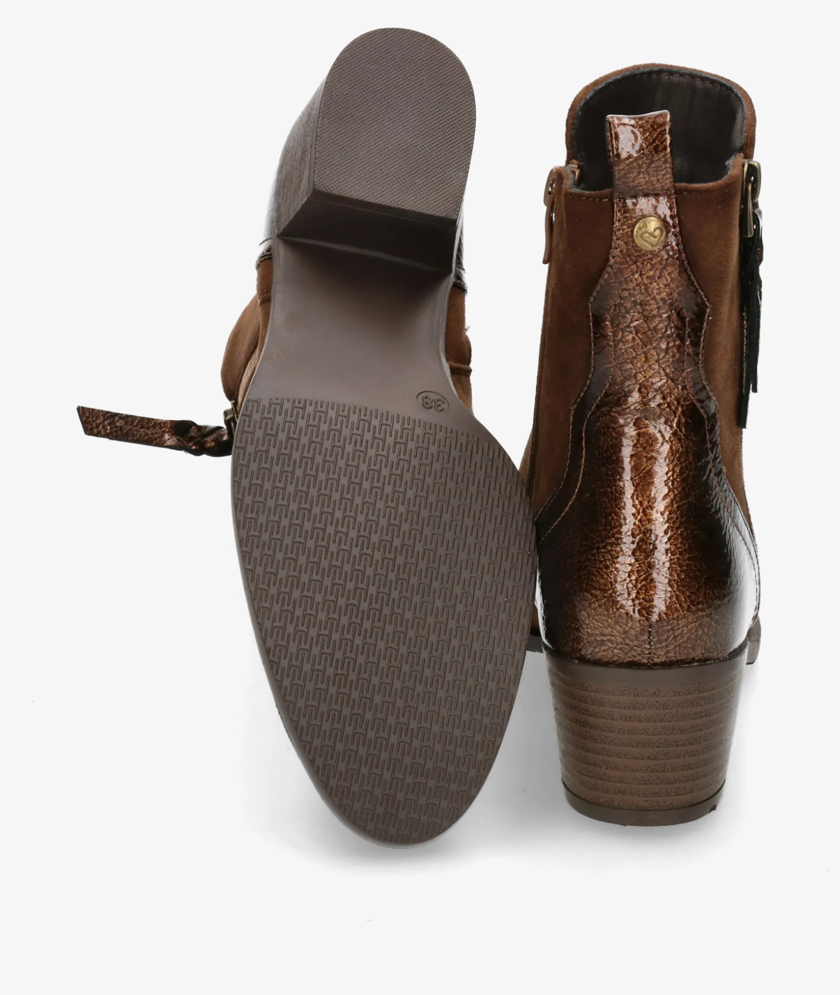 Mujer Amarpies Botines 29504 en marrón