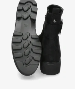 Mujer Amarpies Botines 27215 en negro