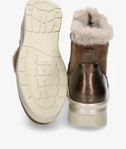 Mujer Amarpies Botines 29423 en topo