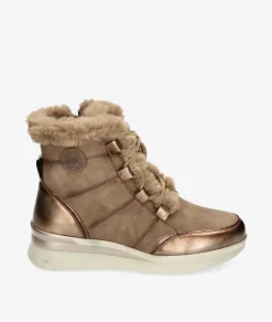 Mujer Amarpies Botines 27091 en topo