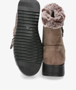 Mujer Amarpies Botines 27166 en topo