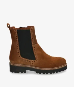 Mujer Bryan Botines 4328-R en serraje