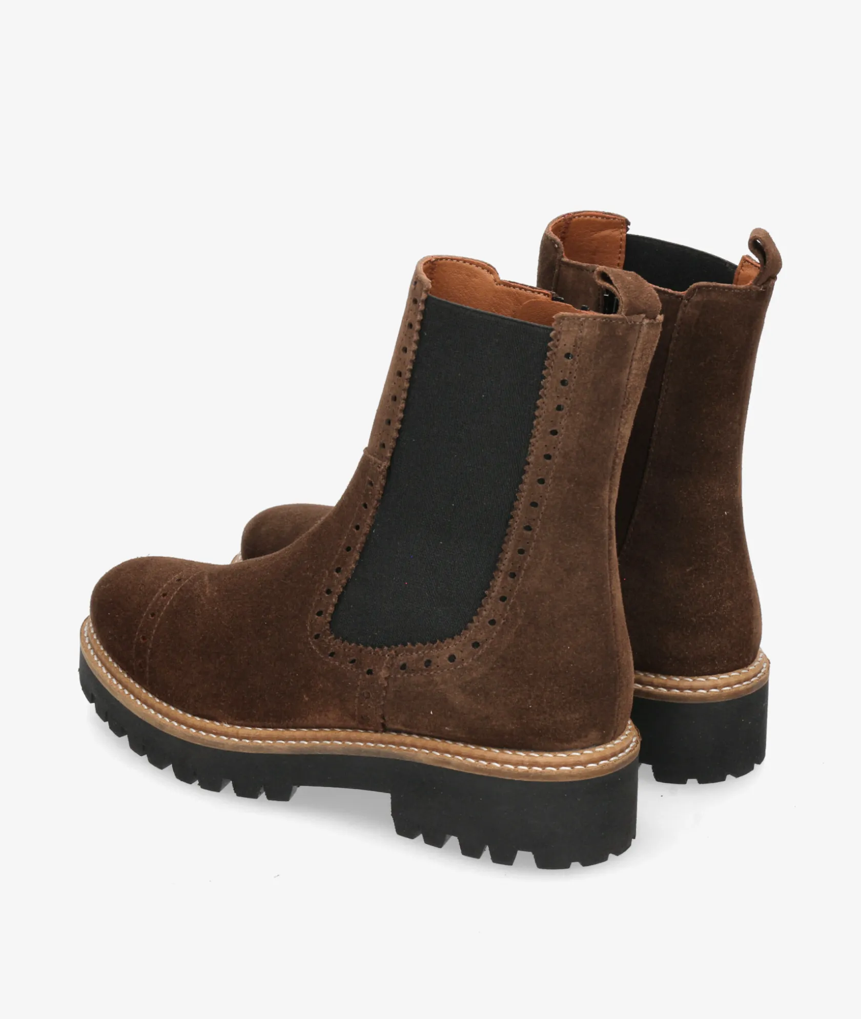 Mujer Bryan Botines 4328-R en serraje