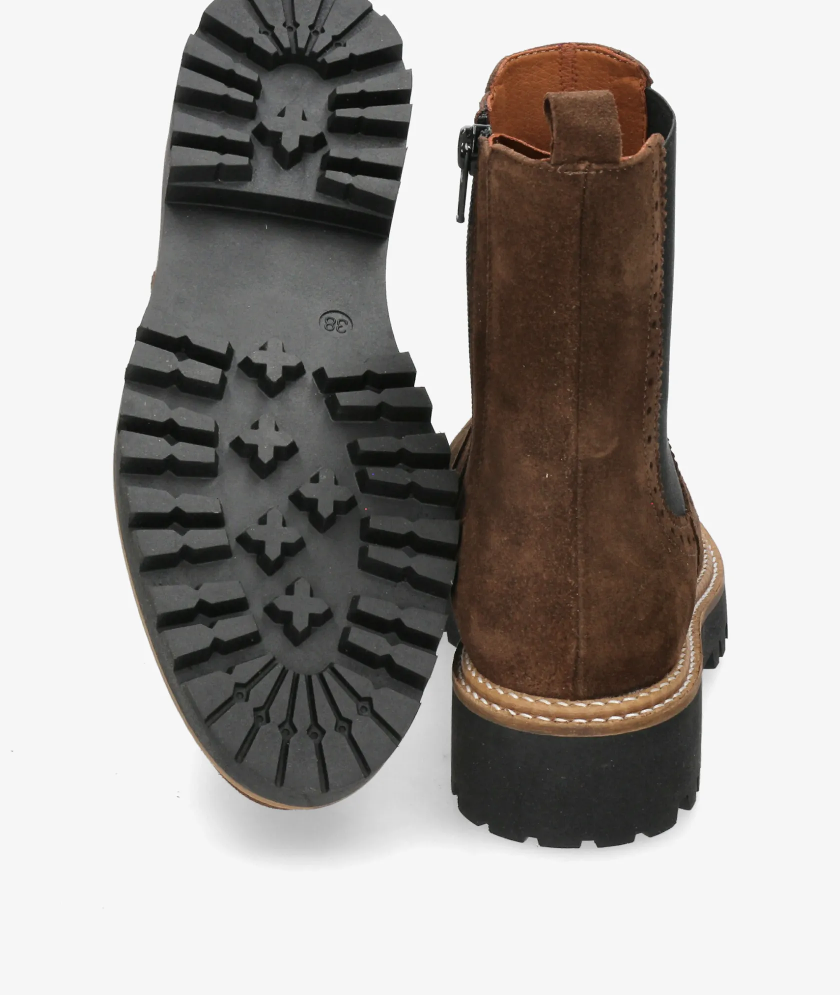 Mujer Bryan Botines 4328-R en serraje