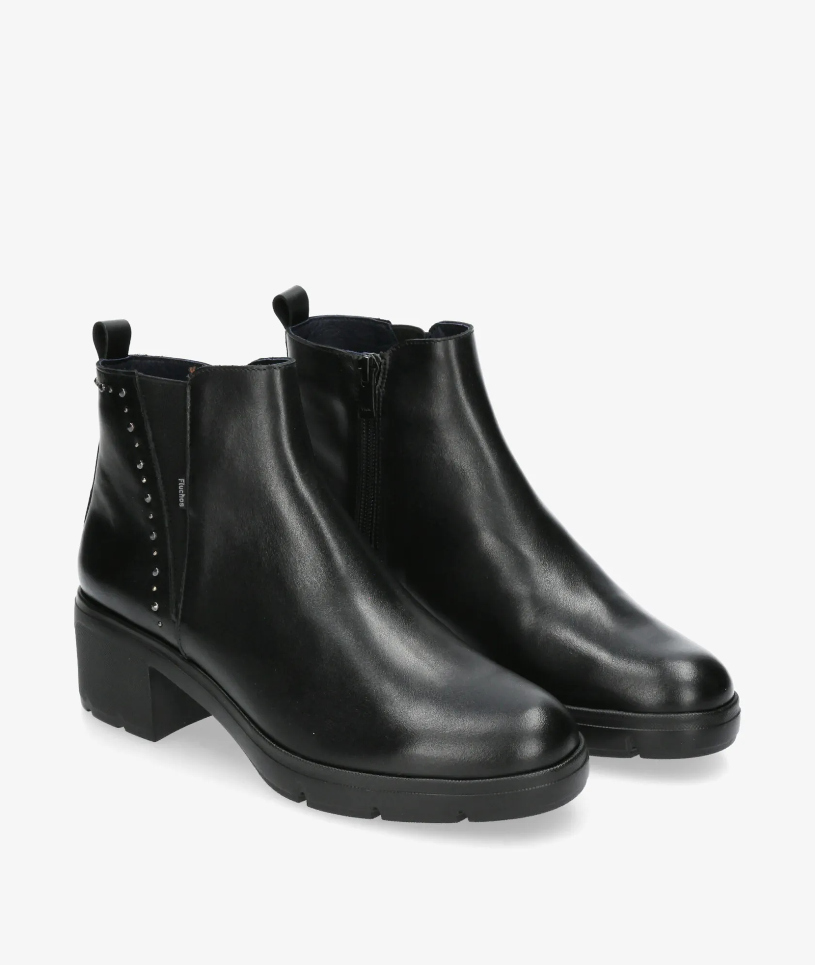 Mujer Fluchos Botines F2109 en negro
